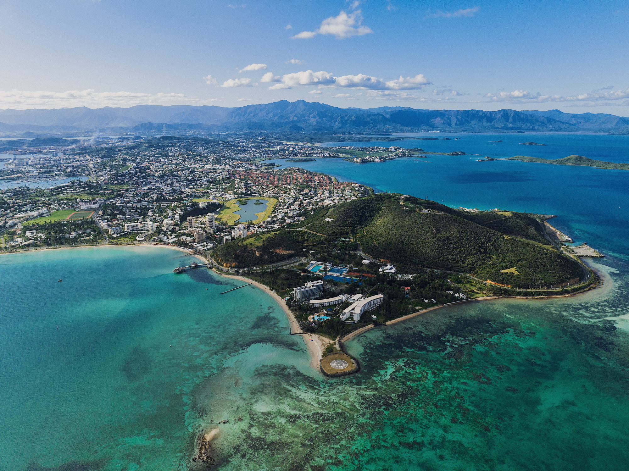 Noumea, New Caledonia - Aerial view